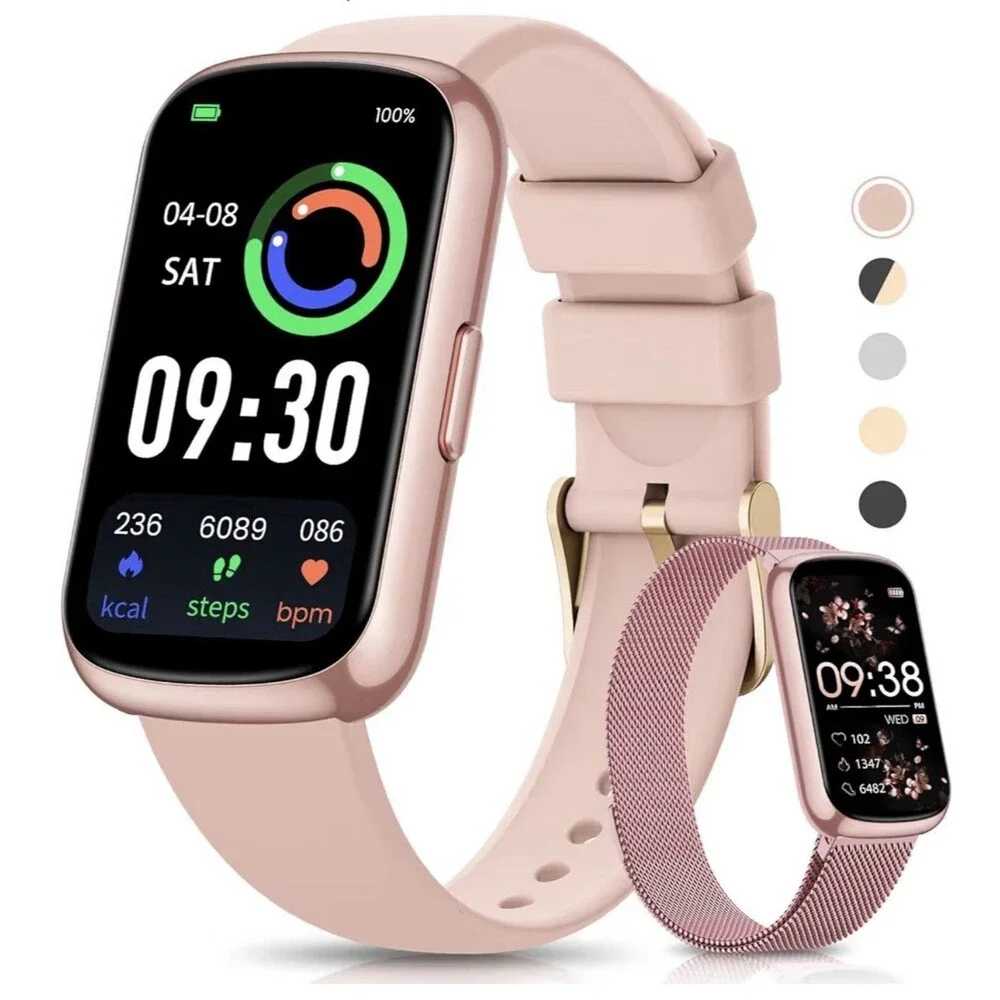 Smart Watch Health Fitness Tracker with 24/7 Heart Rate, Blood Oxygen Pressure